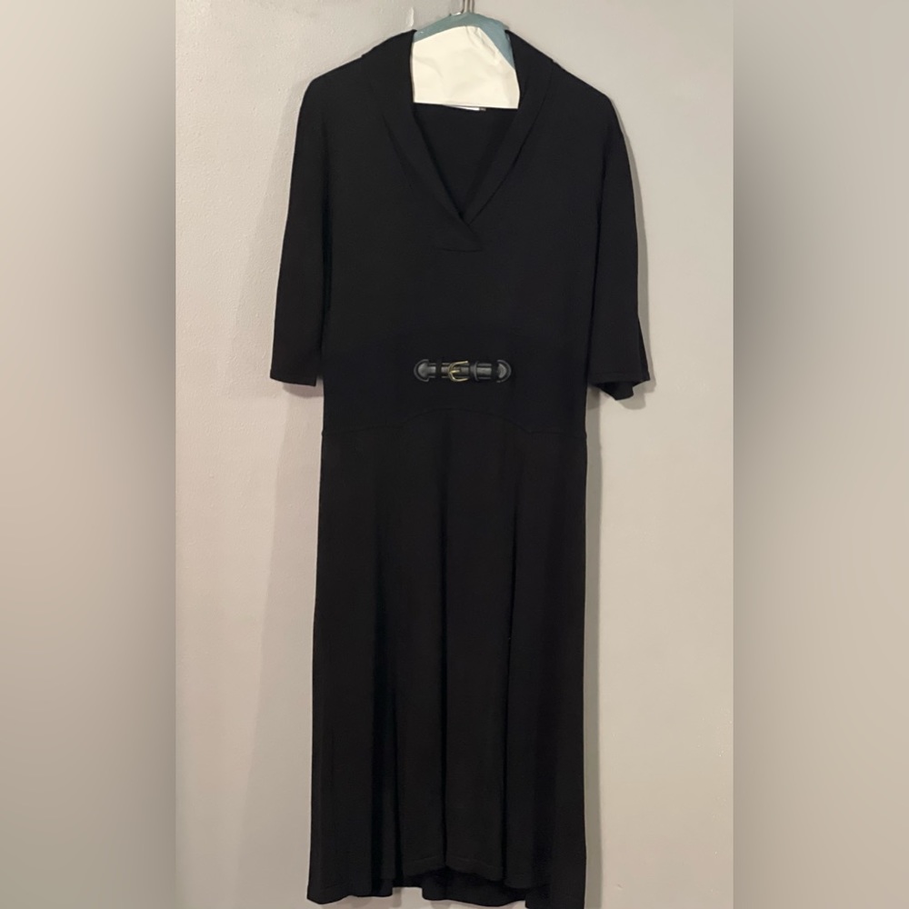 Black Calvin Klein Sweater Dress